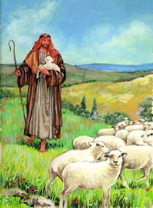 The LORD is my shepherd I shall not want